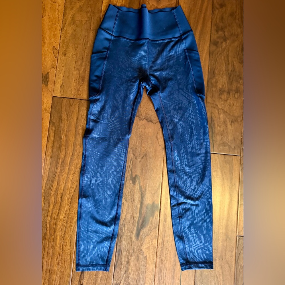 Gap fit Blue Sculpt Compression High-Waisted Leggings